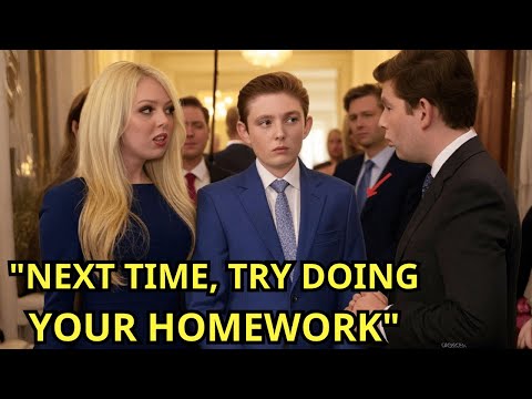 Barron Trump Shuts Down Liberal Journalist Who Tried to Humiliate His Sister Tiffany!