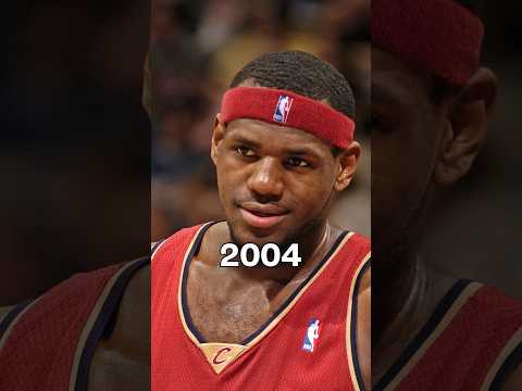 20 years of LeBron in 16 seconds 👑⏳ #nba #basketball