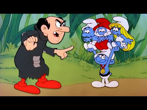 Smurfy Confidence 💪 • The Smurfs • Cartoons for Kids