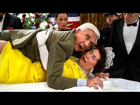 Frank Drebin jumps on Queen Elisabeth II | The Naked Gun: From the Files of Police Squad! | CLIP