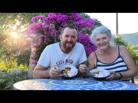 Keeping the Water Running !! Shade for Ducks and an Apple crumble and Peach Icecream Recipe : 212