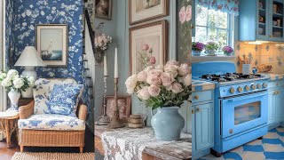 Step Into Vintage Rustic Elegance: Discover How Timeless Soft Blue Hues Can Transform Your Home🦋