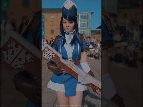 Arcane Caitlyn cosplay #shorts