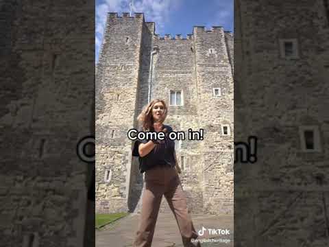 Inside Dover Castle England