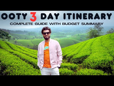 Ooty Coonoor Travel Guide 2025 : 3 Day Budget Itinerary | Ooty Coonoor Top Places | Ooty Toy Train