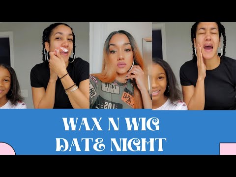 Watch me Wax my upper lip and get my Wig poppin' for Date Night.         #wax #waxupperlip #wig