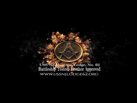 USS NJ Masonic Lodge No. 62 video intro.