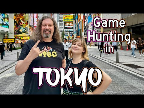 Metal Jesus in JAPAN - Game Hunting in TOKYO & Yokohama!