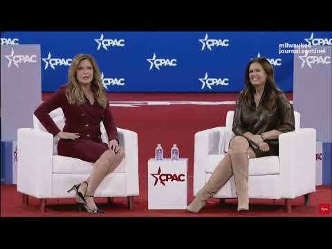 Sarah Huckabee Sanders CPAC interview gives reaction to Donald Trump's clash with Maine governor