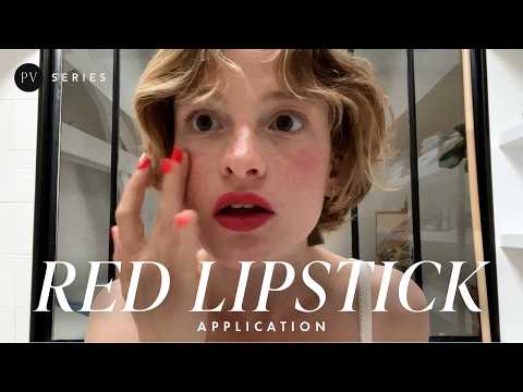 How to Apply Red Lipstick: Five Women Demonstrating Their Unique Styles