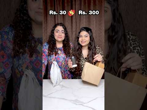 Rs. 30 vs. Rs. 300 Coffee Challenge! Cheap vs. Expensive Coffee! #foodchallenge #thakursisters