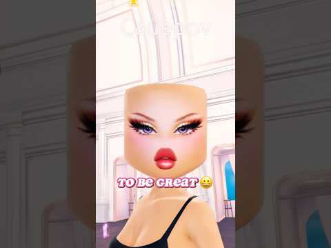 RANKING MY OLD CUSTOM MAKEUP LOOKS #roblox #dresstoimpress #dti #shorts #makeup