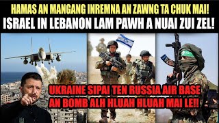 BEISEI LOH ZAWK BUAINA || Ukraine in Russia Airbase an Bomb! Kil 3 atanga beitu Israelin a nuai let!