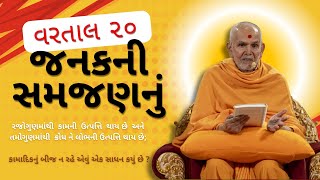 વરતાલ ૨૦ - જનકની સમજણનું | HDH Mahant Swami Maharaj | BAPS Pravachan