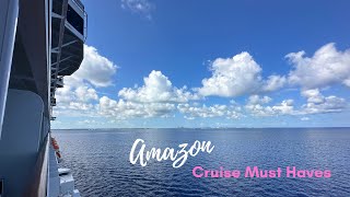 🚢 Amazon Cruise Must Haves #travel #cruising #cruisetips #cruisingtips #packingforvacation