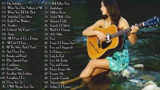 Top 50 Guitar Love Songs Instrumental 🎸 Soft Relaxing Romantic Guitar Music