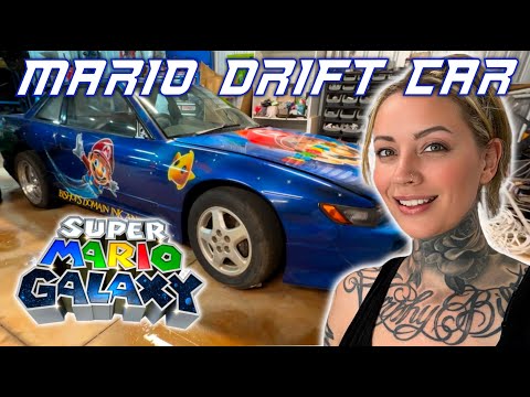 I Painted Super Mario on my Car! Nintendo Drift Car!