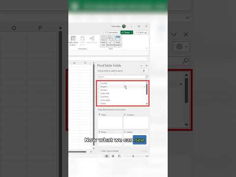 How to Create a Pivot Table in Excel - Explained Under 1 Minute!