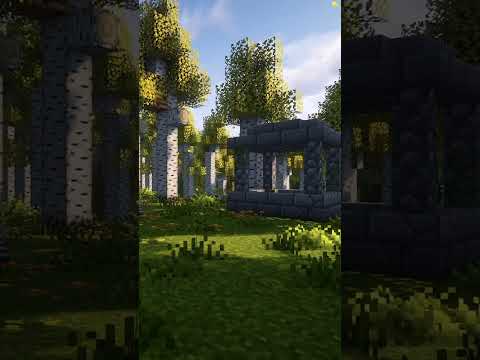 You stumbled upon a well.. #ambience #relaxing #relaxation #study #fyp  #minecraft  #ambient #birch