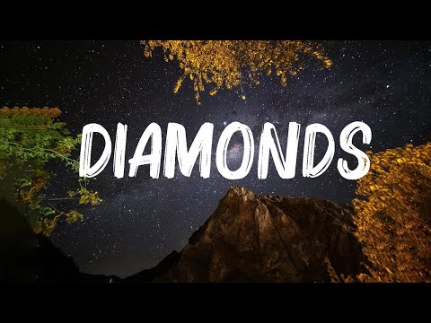 Rihanna - Diamonds (Lyrics) "Shine bright like a diamond, We're beautiful |