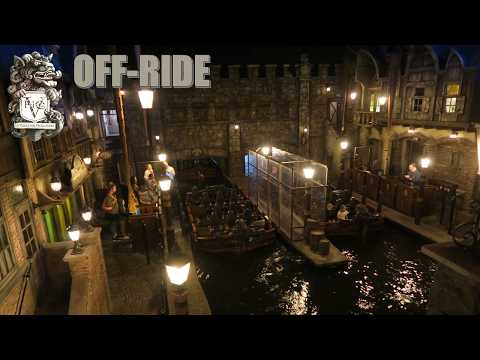 Vliegende Hollander (Flying Dutchman) Off-Ride Footage, Efteling Water Coaster | Non-Copyright*