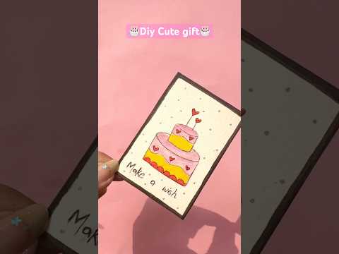 Diy Cute gift 🎂