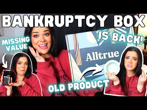 BANKRUPTCY BOX IS BACK! Doomed to FAIL AGAIN?! Alltrue Unboxing