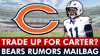 Chicago Bears Rumors: Trade Up For Abdul Carter? Where Will Keenan Allen Sign? Re-Sign Matt Pryor?