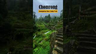 Chomrong’s Stunning Views 😍 | Trek to Annapurna Base Camp | #Shorts