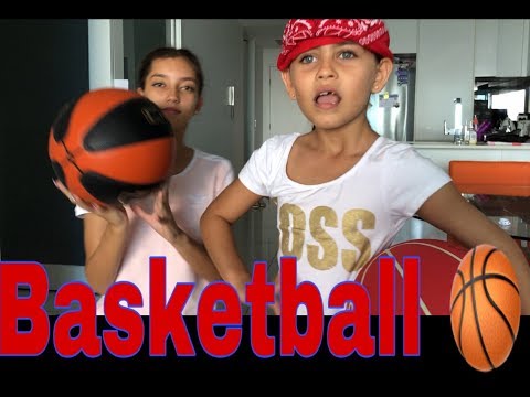 Playing Basketball With My Big Sister, Outdoor Gameplay For Kids