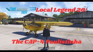 MSFS 2024 || Local Legend 20: The CAP-4 Paulistinha en World Update XIX 🇸🇷 SOOM 🛩️ 🇸🇷 SMZO