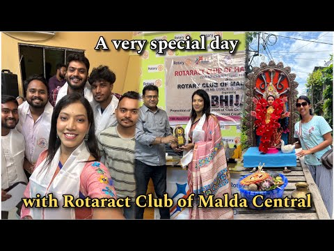 Got an invitation from Rotaract Club of Malda Central 😍 বাড়ির মনসা ঠাকুর বিসর্জন 🙏🏻