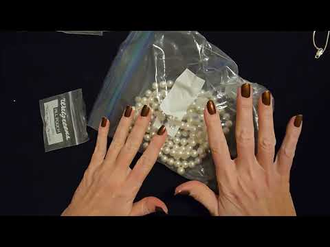 ASMR | Yard Sale Bulk Jewelry Show & Tell 11-25-2024 (Whisper)