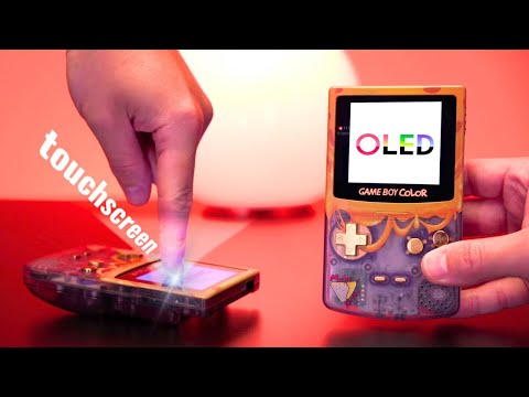 A Capacitive Touch OLED Screen Replacement For The Game Boy Color!