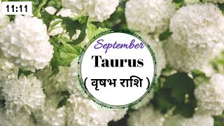 🌈 ♉️Taurus ( वृषभ राशि)September Overall Prediction🧚🏻‍♂️Blessings✨| Blockages | Guidance#taurustarot