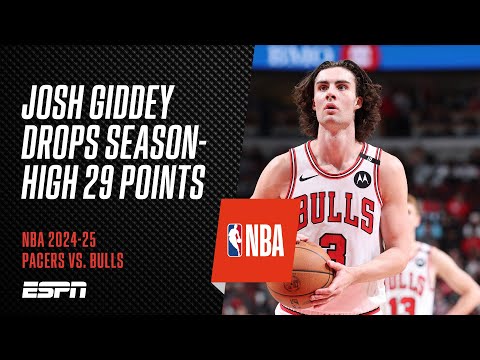 Josh Giddey stays in peak form with season high 29 points in Bulls win | #NBA