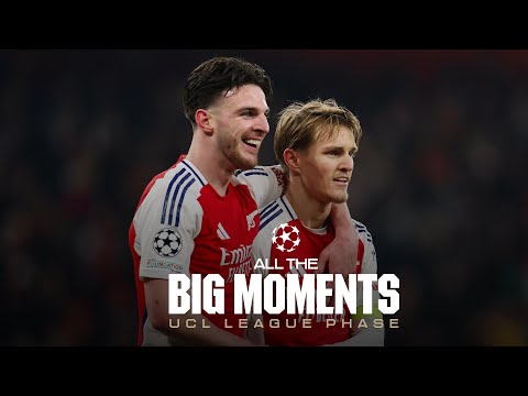 BIG SAVES & AMAZING GOALS! | All the key moments from our 24/25 UCL League Phase | Champions League