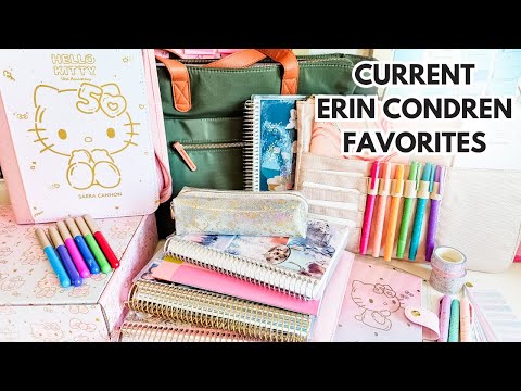 HUGE ERIN CONDREN HAUL! ✨💖LifePlanner, Work Bag, Notebooks, Pens, and More || Black Friday Sale