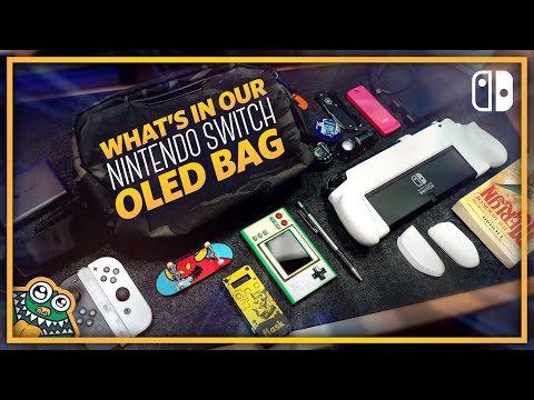 What's in my Nintendo Switch OLED bag - Alpaka Go Sling Pro - PACKED - List and Overview