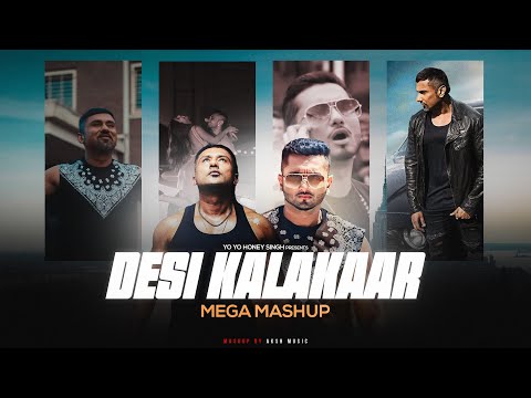 Desi Kalakaar Mega Mashup - Yo Yo Honey Singh ft.Imran Khan | Brown Rang | Satisfya | Aksh Music