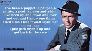 Frank Sinatra - That's Life | Lyrics Meaning