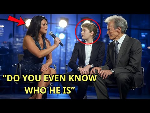 Barron Trump Destroys Liberal Reporters Who Tried to Humiliate His Godfather, Clint Eastwood!