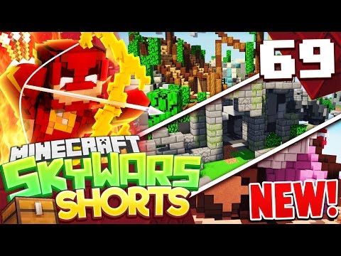 NEW SKYWARS MAP TRAP! (MINECRAFT SKYWARS SHORTS #69)