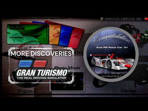 Gran Turismo 4 Cheats: MORE DISCOVERIES