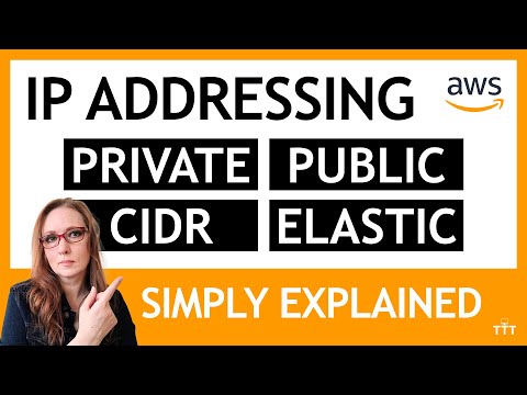 How IP Addressing Works in AWS | Public, Private, Elastic, CIDR Notation | AWS for Beginners