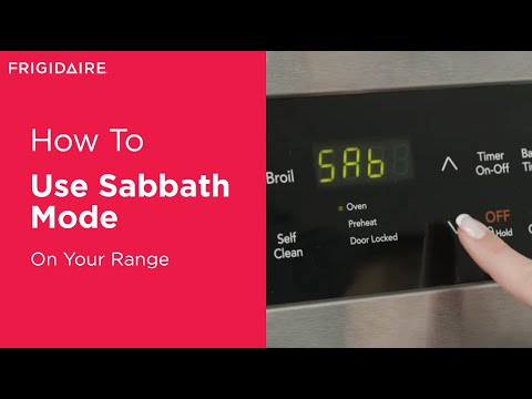 Understanding The Sabbath Mode On Your Range