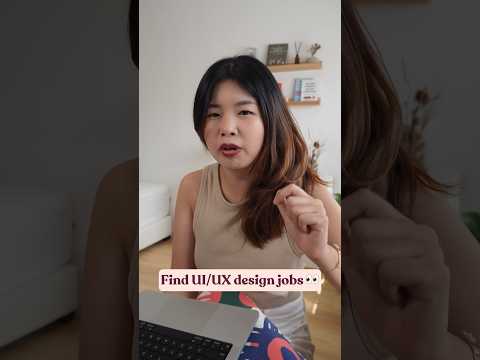 Finding a job as a UI/UX designer? Try these 👀