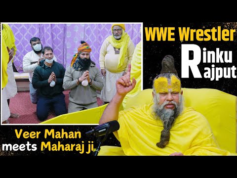 WWE Wrestler Veer Mahan gets emotional on meeting Maharaj ji