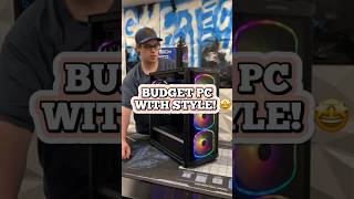 Budget pc with STYLE! 🤩 #budget #pcbuild #pcgaming #techvideo #gaming