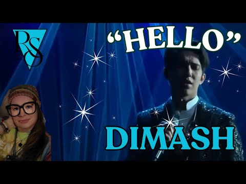 FIRST REACTION to "HELLO" sung by DIMASH (Lionel Richie cover)